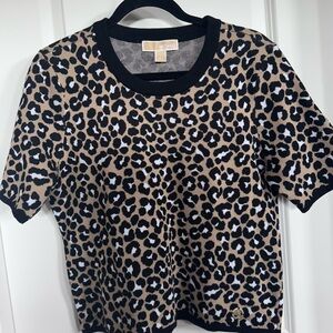 Leopard Print Kids Top